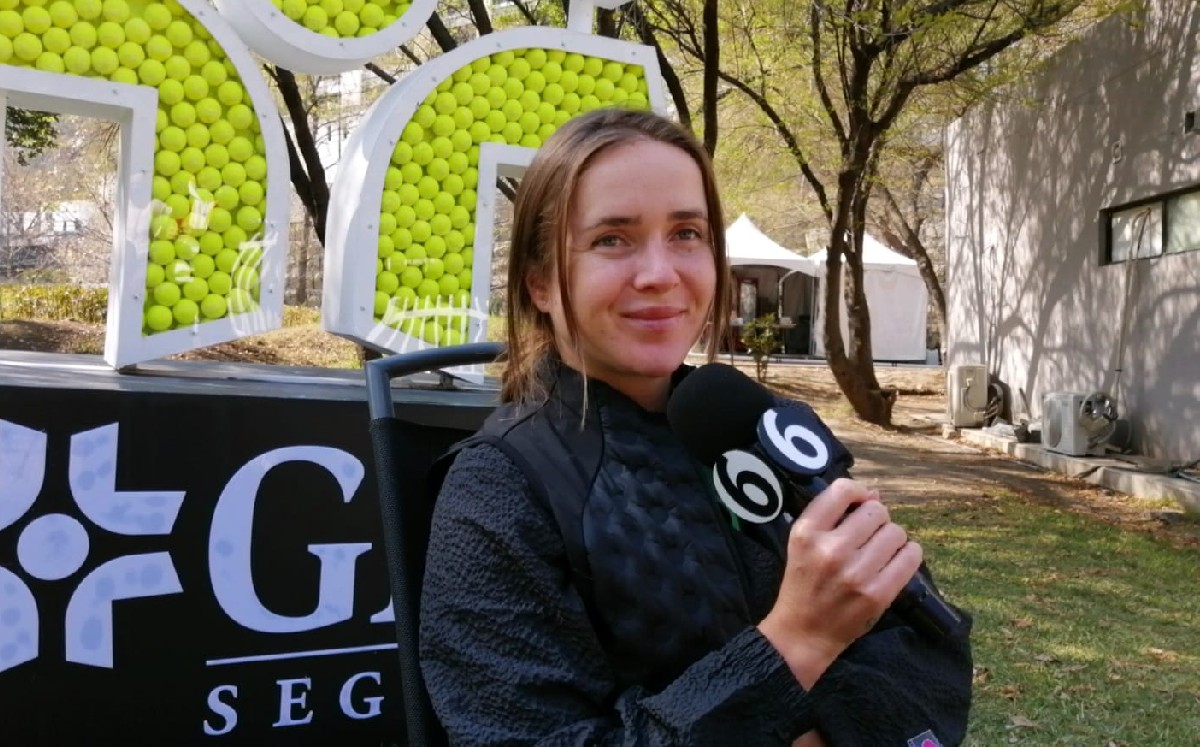 Elina Svitolina, sobre el conflicto en Ucrania (Cortesía)