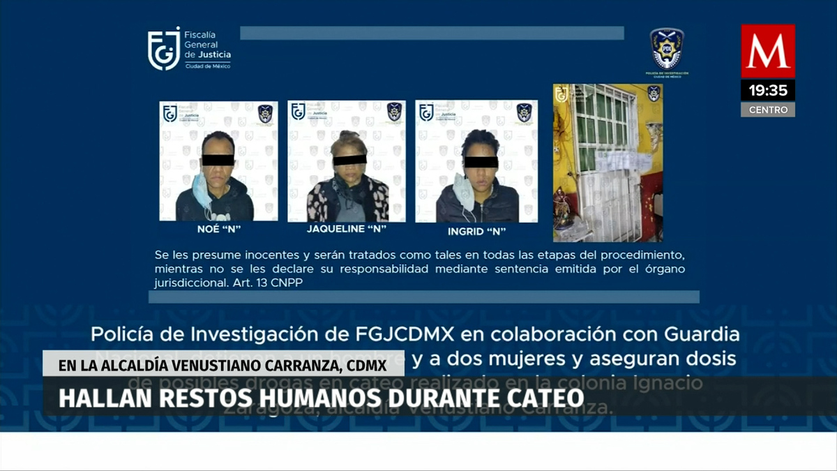 Encuentran restos humanos durante cateo en inmueble de alcaldía VC