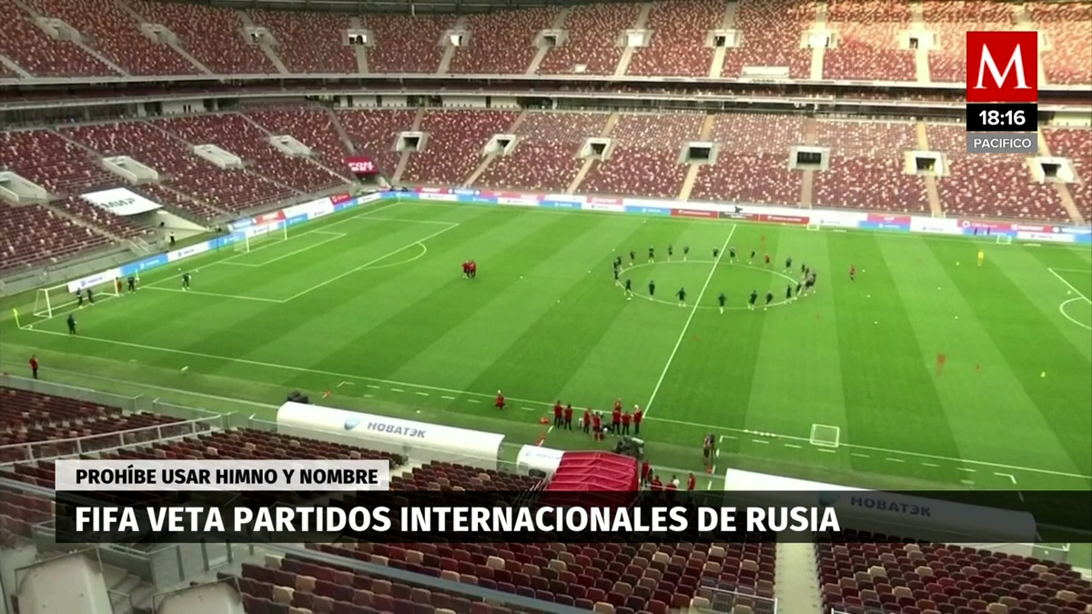 FIFA prohíbe bandera e himno de Rusia en todas sus competiciones
