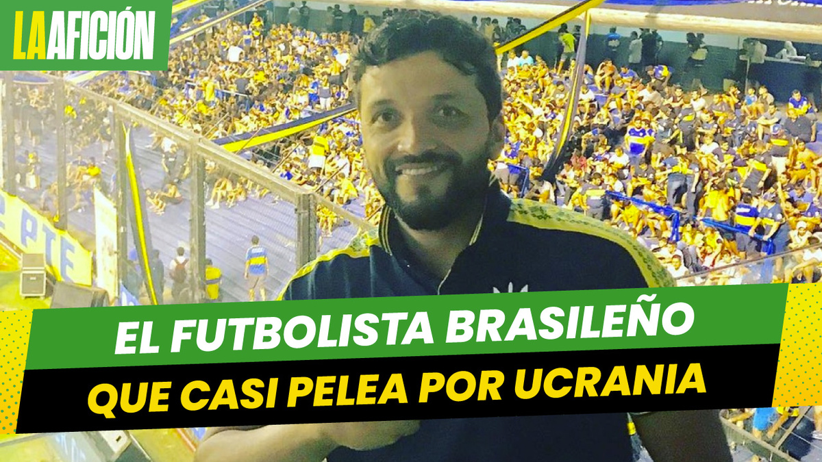 Futbolista brasileño se naturalizó ucraniano y fue llamado a la guerra