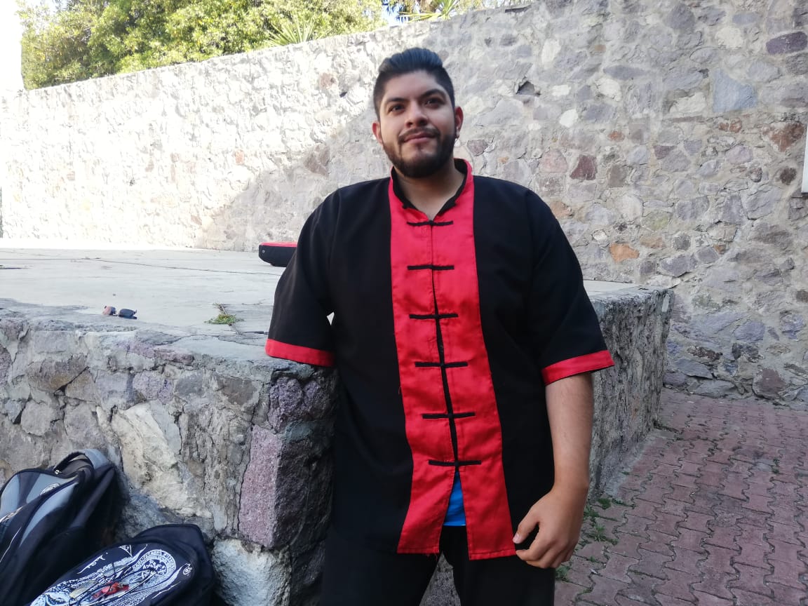 Iván Manuel Rodríguez  busca fomentar el deporte en los jóvenes de Pachuca (Elizabeth Hernández)