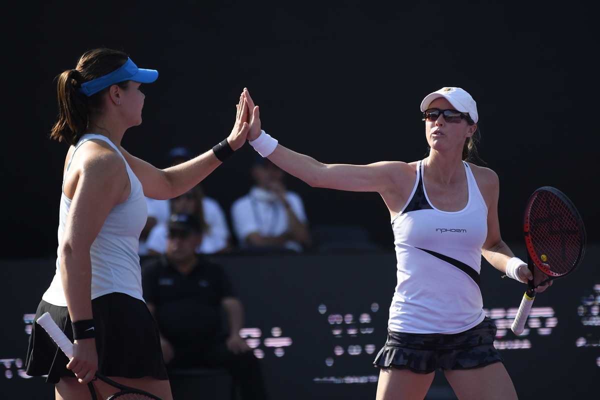 Marozava y Christian, campeonas de dobles del Abierto de Zapopan (Cortesía)