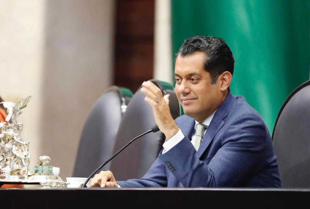 Presidente de la Mesa Directiva en el Palacio de San Lázaro, Sergio Gutiérrez Luna | Especial
