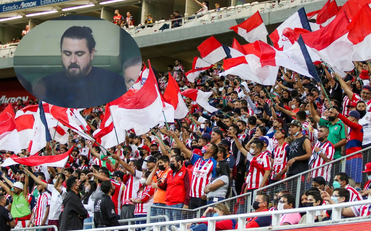 Sacan a aficionado de Chivas del estadio por gritar "Fuera Amaury" (Imago7)