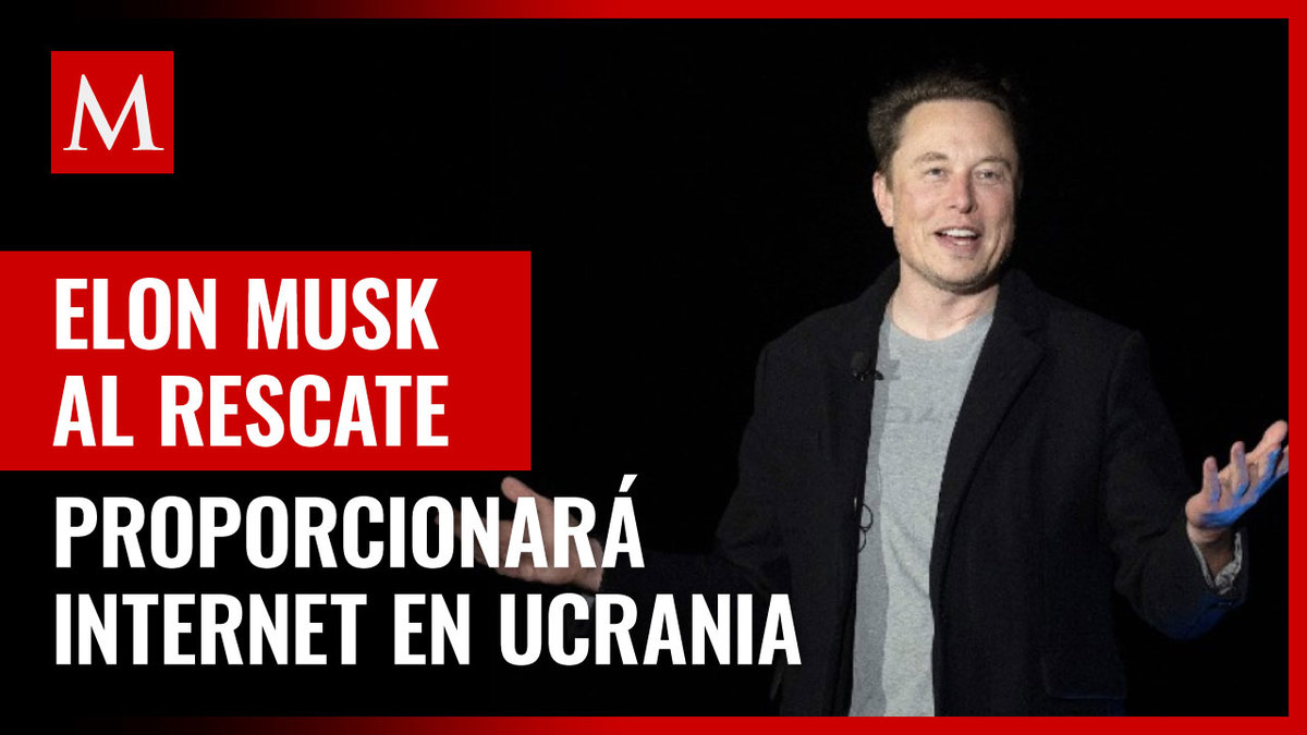Starlink de Elon Musk proporciona internet satelital en Ucrania