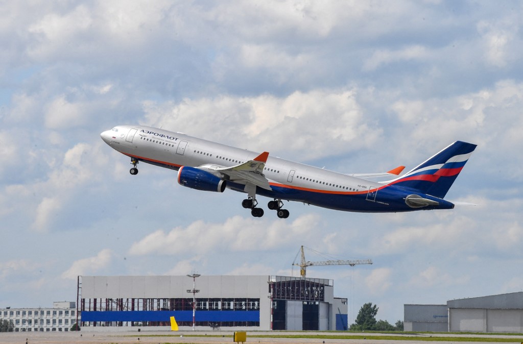 Vuelo de Aeroflot. (AFP)