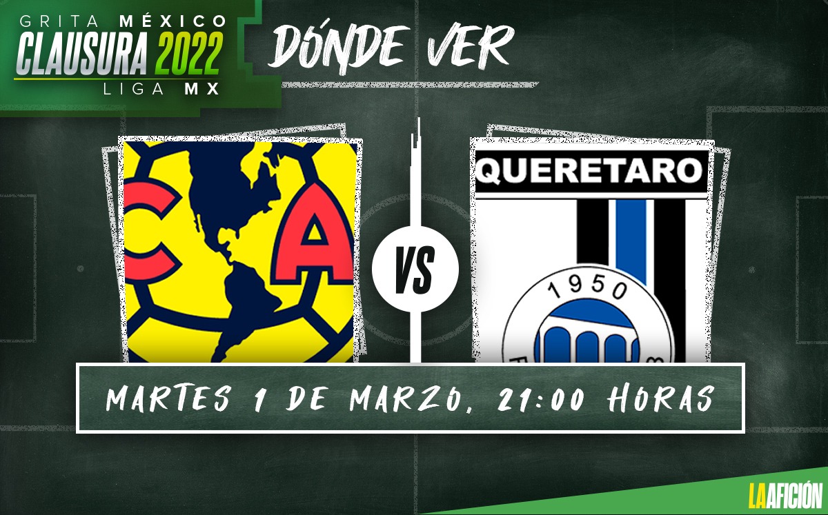 América vs Querétaro: Horario y dónde ver EN VIVO la jornada 8 de la Liga MX