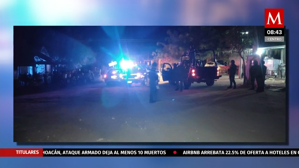 Asesinan a 5 personas dentro de un bar en Oaxaca- Grupo Milenio