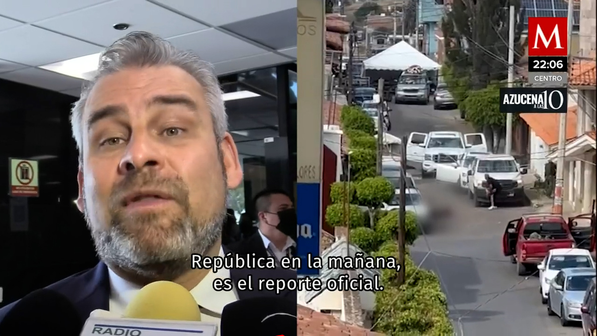 No hay cuerpos, tampoco hay heridos: Ramírez Bedolla sobre San José de Gracia