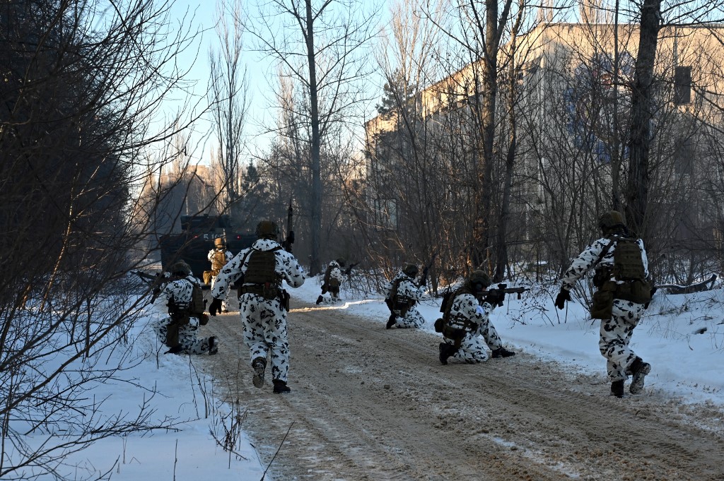 La invasión de Rusia hacia Ucrania va a cumplir su primera semana. (AFP)
