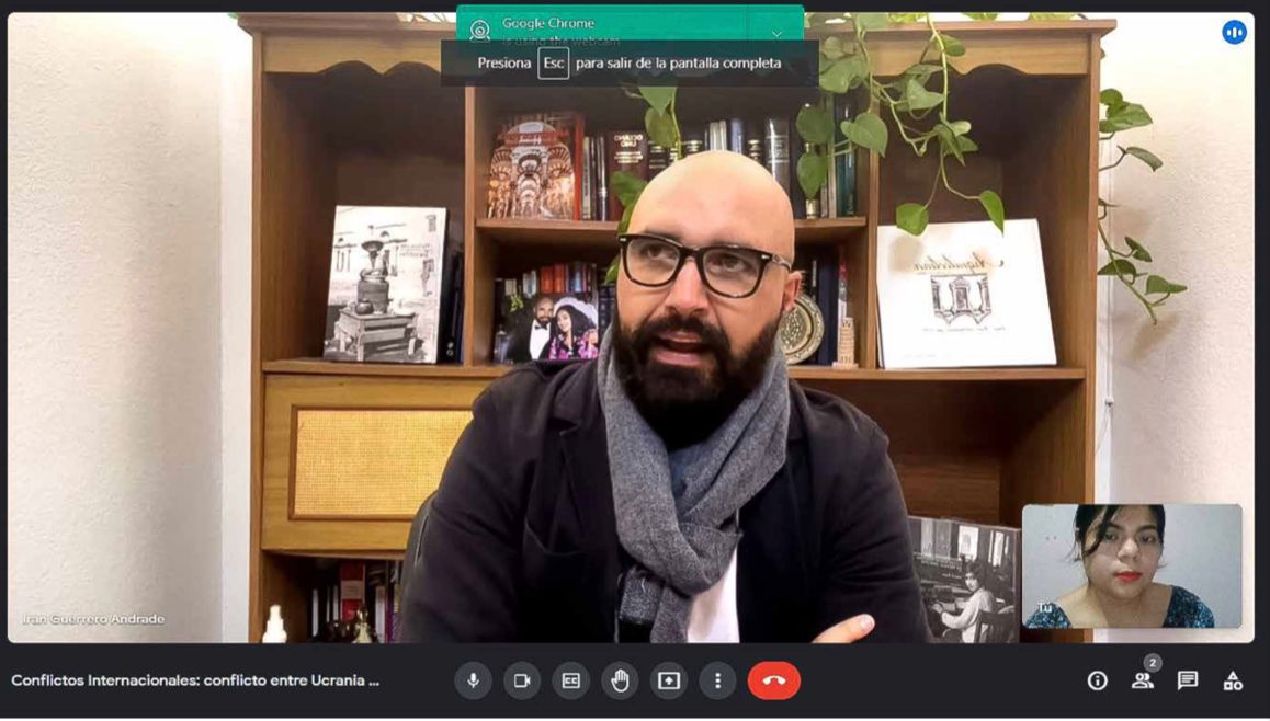 Irán Guerrero Andrade, profesor en investigación del Área Académica de Derecho y Jurisprudencia de la Universidad Autónoma del Estado de Hidalgo (UAEH