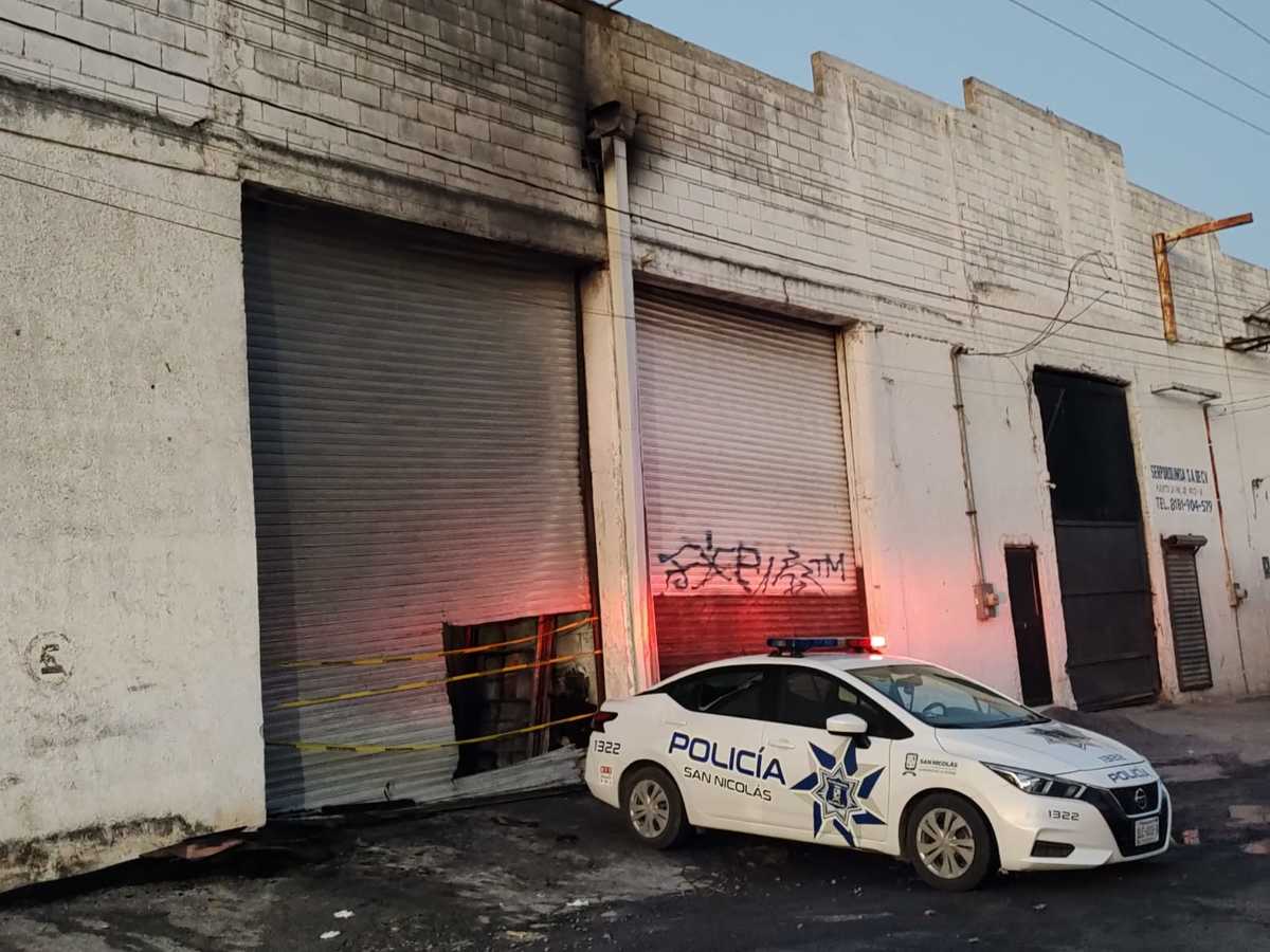 Aunque en el lugar no hubo personas lesionadas, las llamas acabaron por completo con el inmueble.