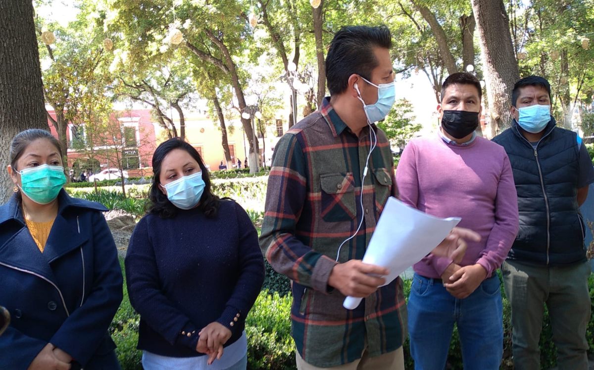 Regidores y presidentes de comunidad de Mazatecochco denuncia presunta opacidad de la alcaldesa | Especial