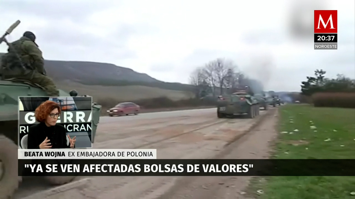 Se ven afectadas la bolsas de valores por la invasión militar