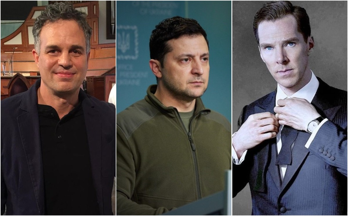 Benedict Cumberbatch y Mark Ruffalo expresan su apoyo a Ucrania (Especial).