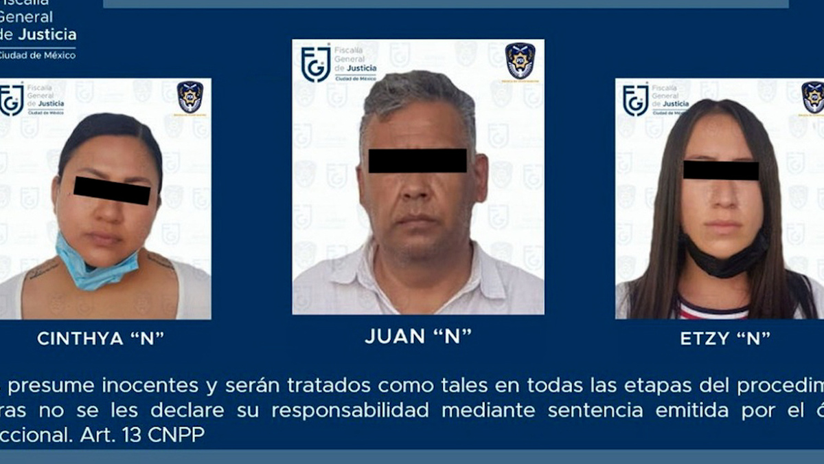 FGJ CdMx detiene a presuntos integrantes de banda que robaba