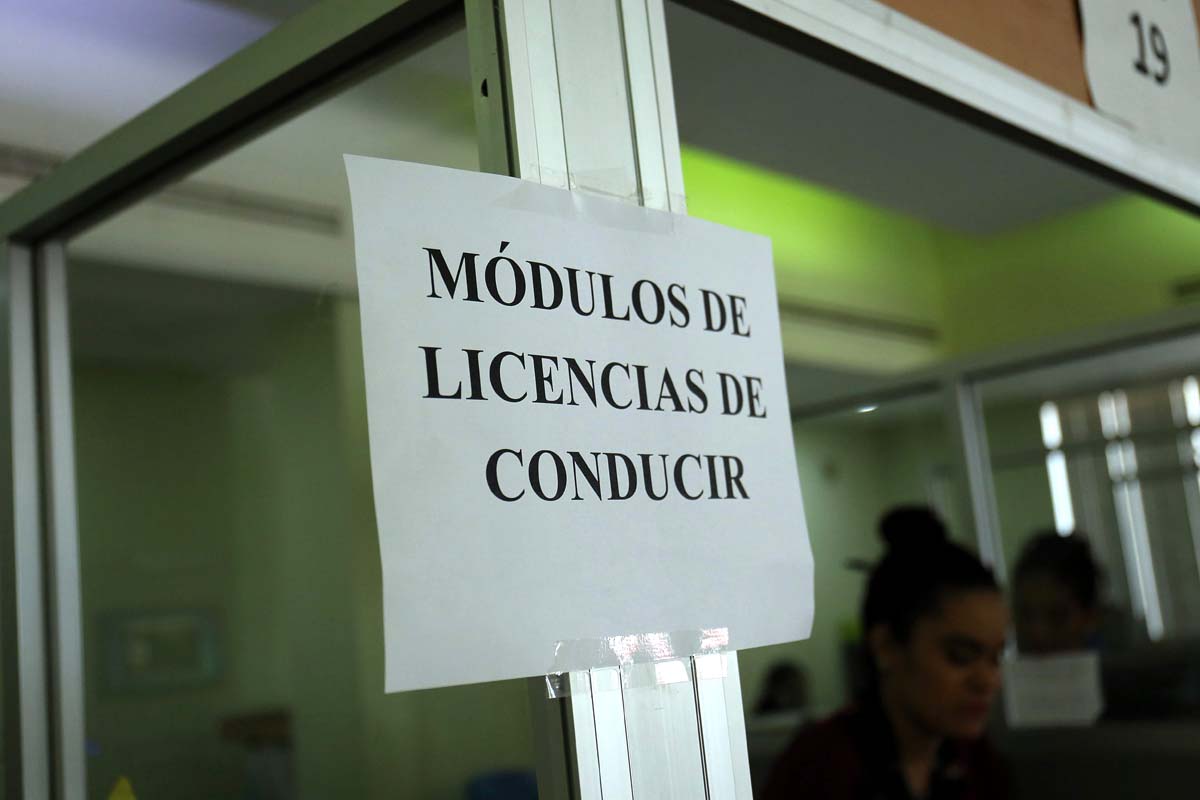 Licencia de manejo. (Rolando Riestra)