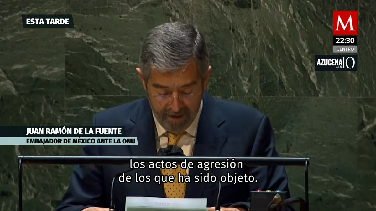 México demanda ante la ONU ayuda humanitaria a Ucrania