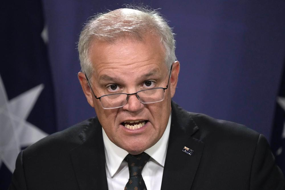 Scott Morrison da positivo a covid-19; se mantendrá aislado (AP)