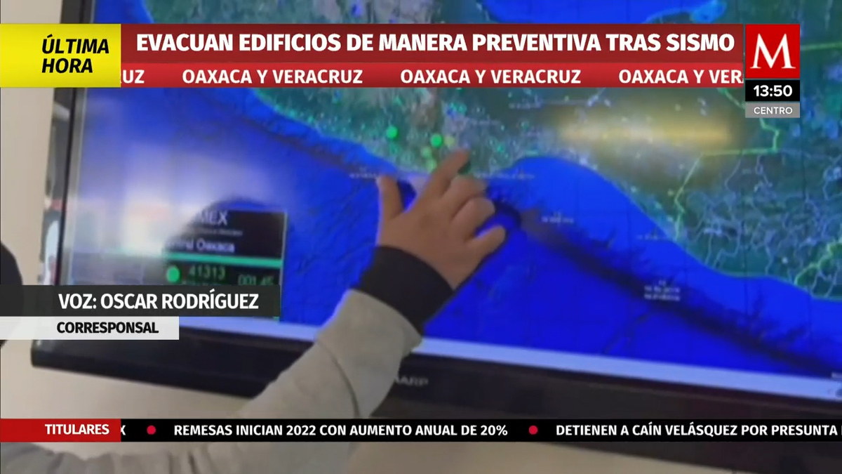 Se registra sismo de intensidad moderada en Oaxaca