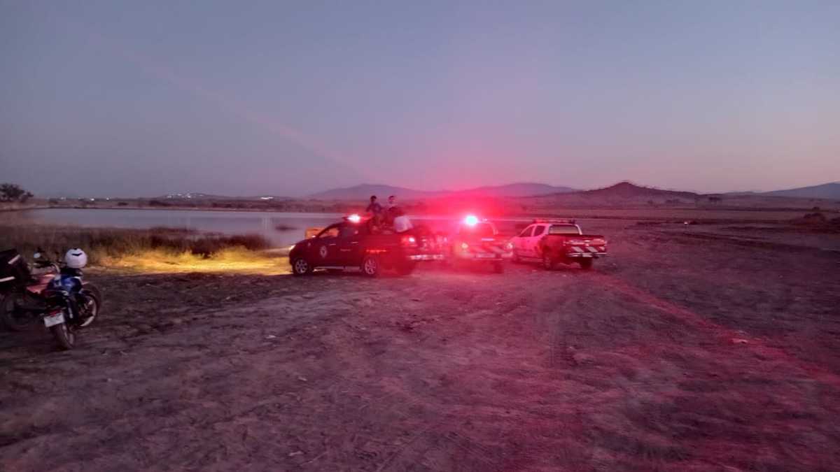 El accidente ocurrió en la presa conocida como La Reventada en el municipio de Tlajomulco. (Cortesía)