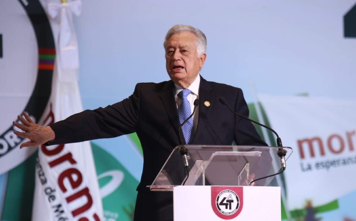Bartlett participó en la segunda asamblea de legisladores de la 4T. | Juan Carlos Bautista