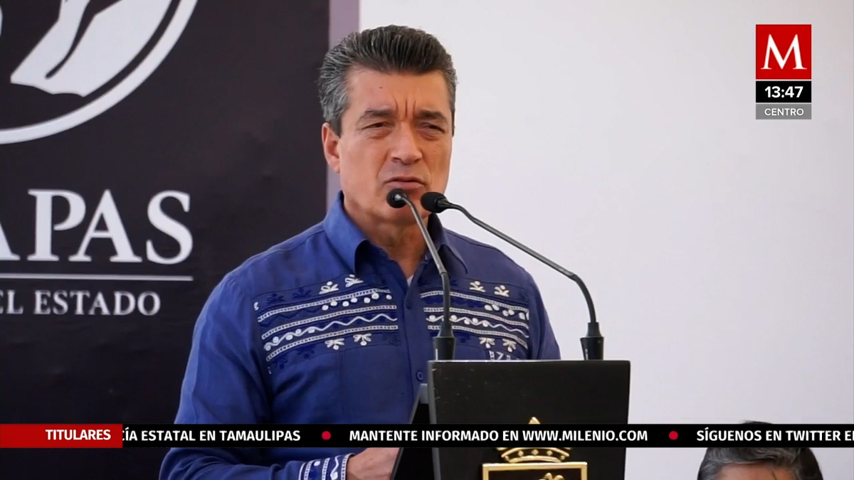 Gobernador de Chiapas supervisa obras vehiculares del libramiento sur