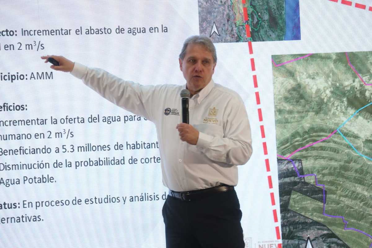 Juan Ignacio Barragán, titular de la paraestatal, descartó que el agua se vaya a acabar. Foto: Raúl Palacios
