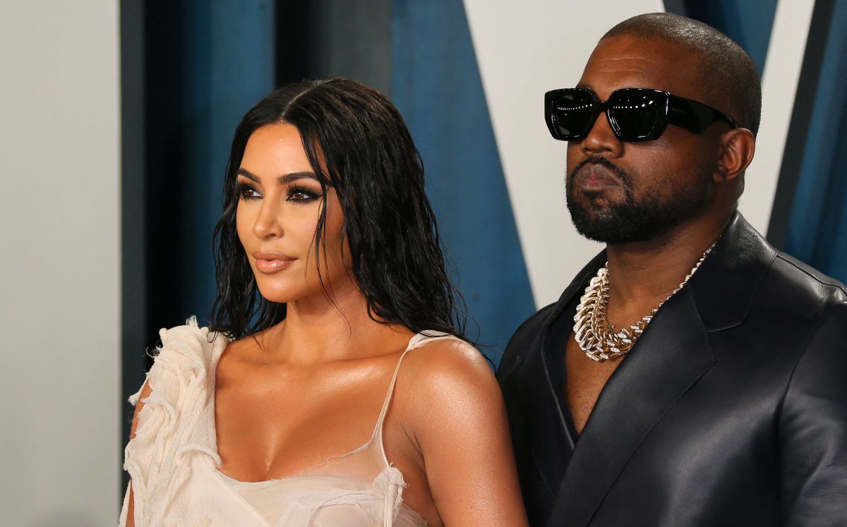 Kanye West y Kim Kardashian se divorciaron (AFP).