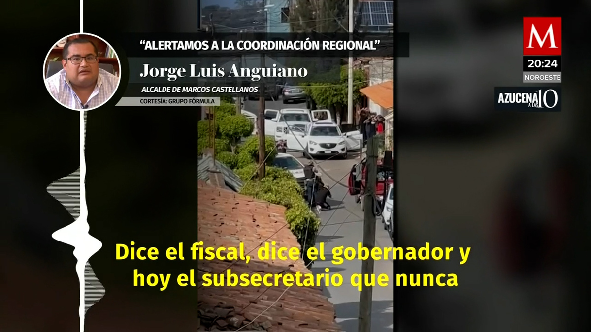 Marcos Castellanos: Alcalde asegura que asesinato múltiple se reportó