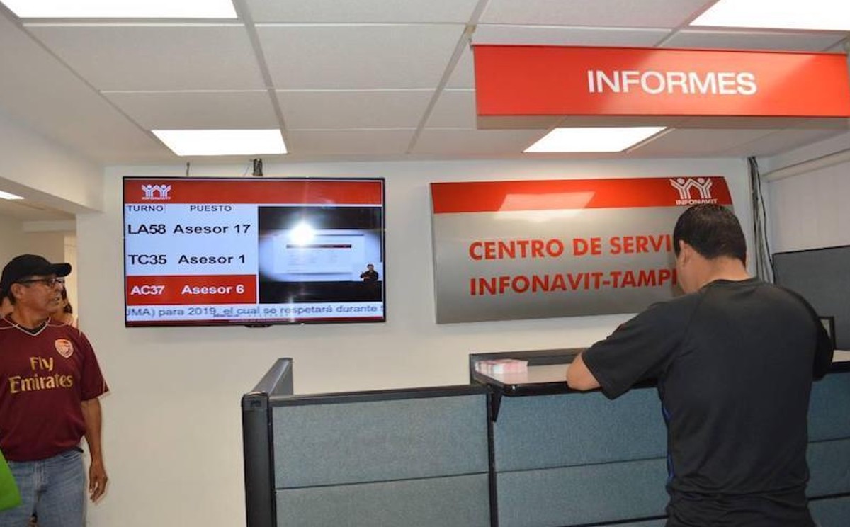 Oficinas del Infonavit en Tampico, Tamaulipas.