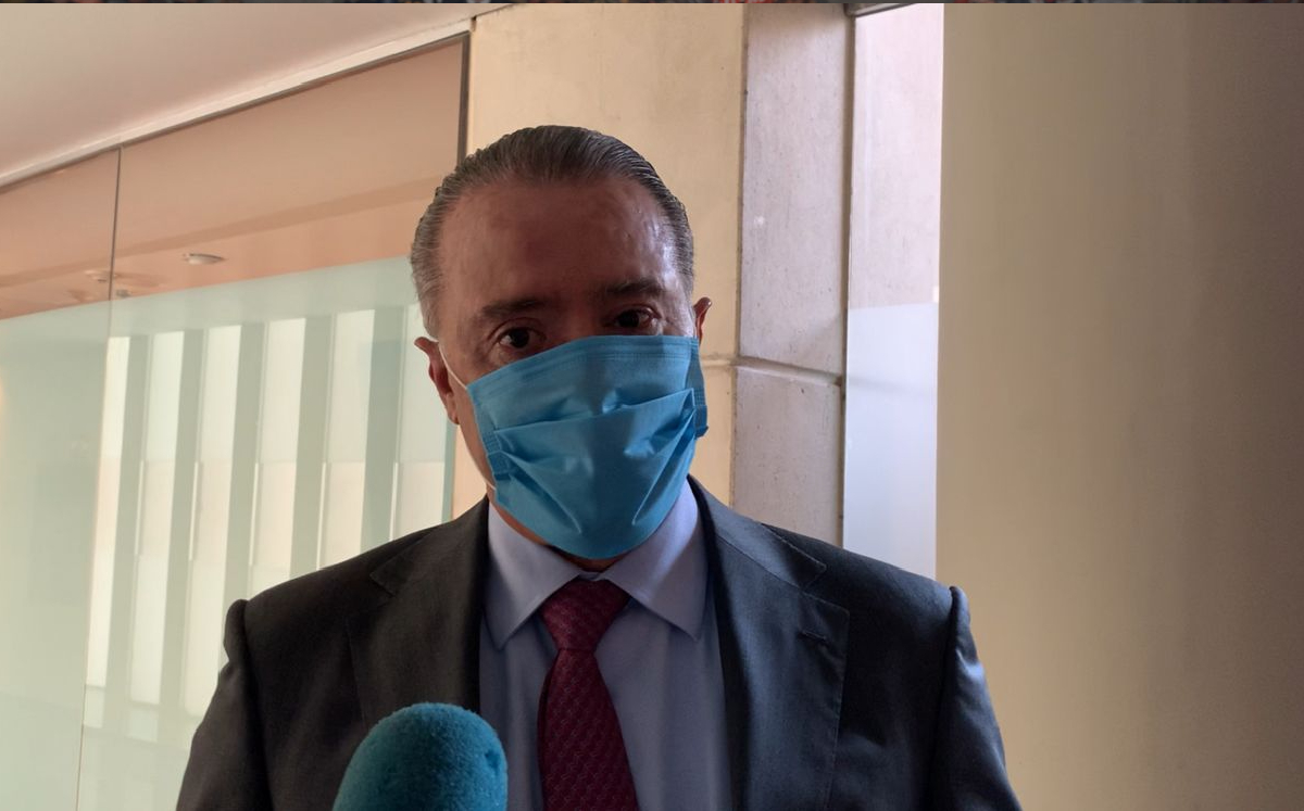Ordaz indicó que su visita al Senado se debe a que fue a visitar a algunos amigos. | Silvia Arellano