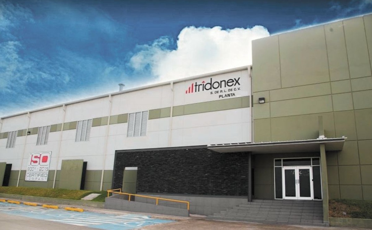Planta de la empresa de autopartes Tridonex en Matamoros, Tamaulipas.