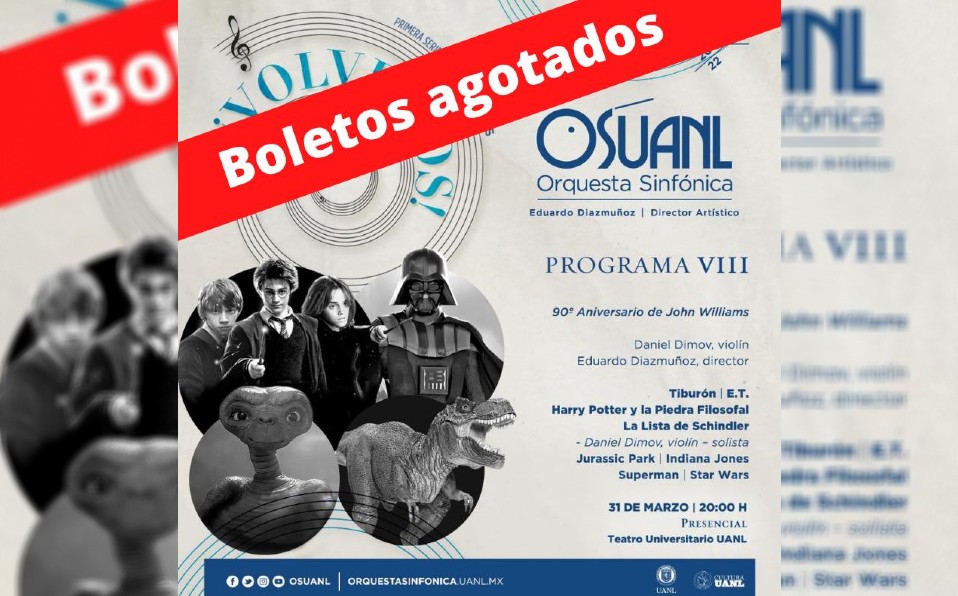 Esta velada estará dirigida por Eduardo Díazmuñoz y tendrá como solista al violinista Daniel Dimov.