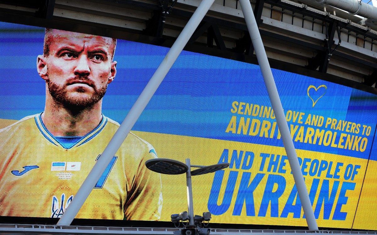 Yarmolenko explota contra jugadores rusos por callar ante el conflicto Rusia-Ucrania (Reuters)