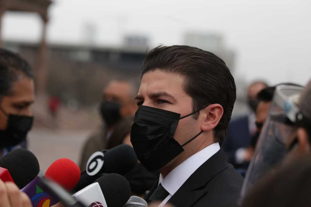 El gobernador de Nuevo León, Samuel García. Foto: Jorge López