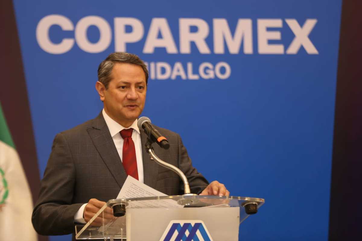 José Medina Mora Icaza, presidente nacional de la Coparmex. (Jorge Sánchez)