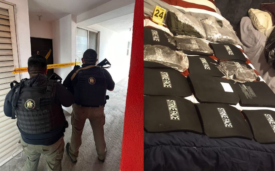 El operativo múltiple inició alrededor de las 10:00 de la mañana en cinco puntos distintos. Foto: Especial