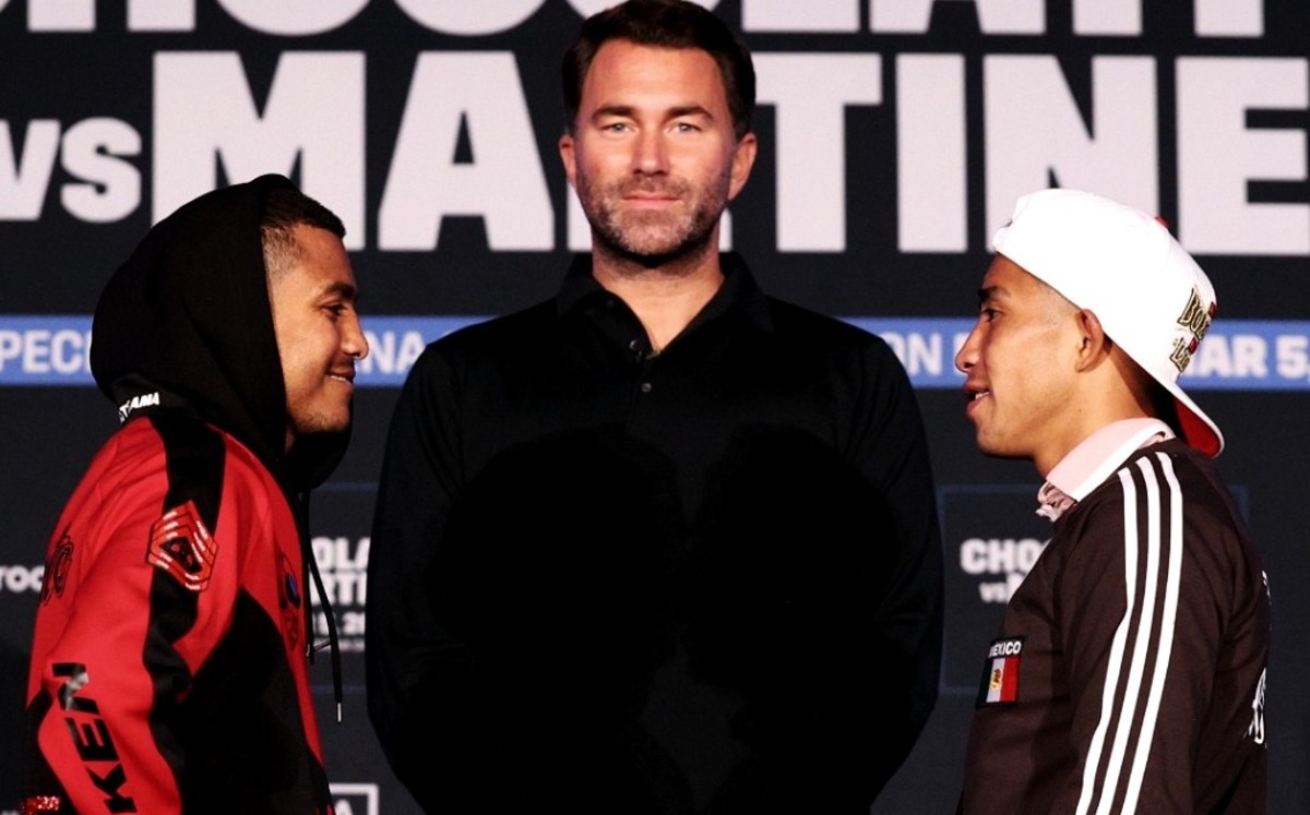 'Rey' Martínez, listo para enfrentar al 'Chocolatito' González (Matchroom Boxing)