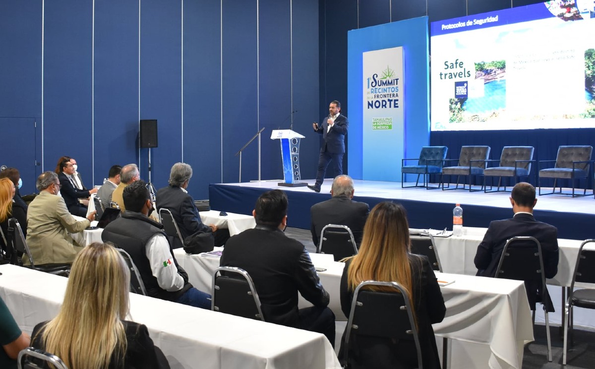 El Summit de Recintos de la Frontera Norte se desarrolló en Reynosa, Tamaulipas.
