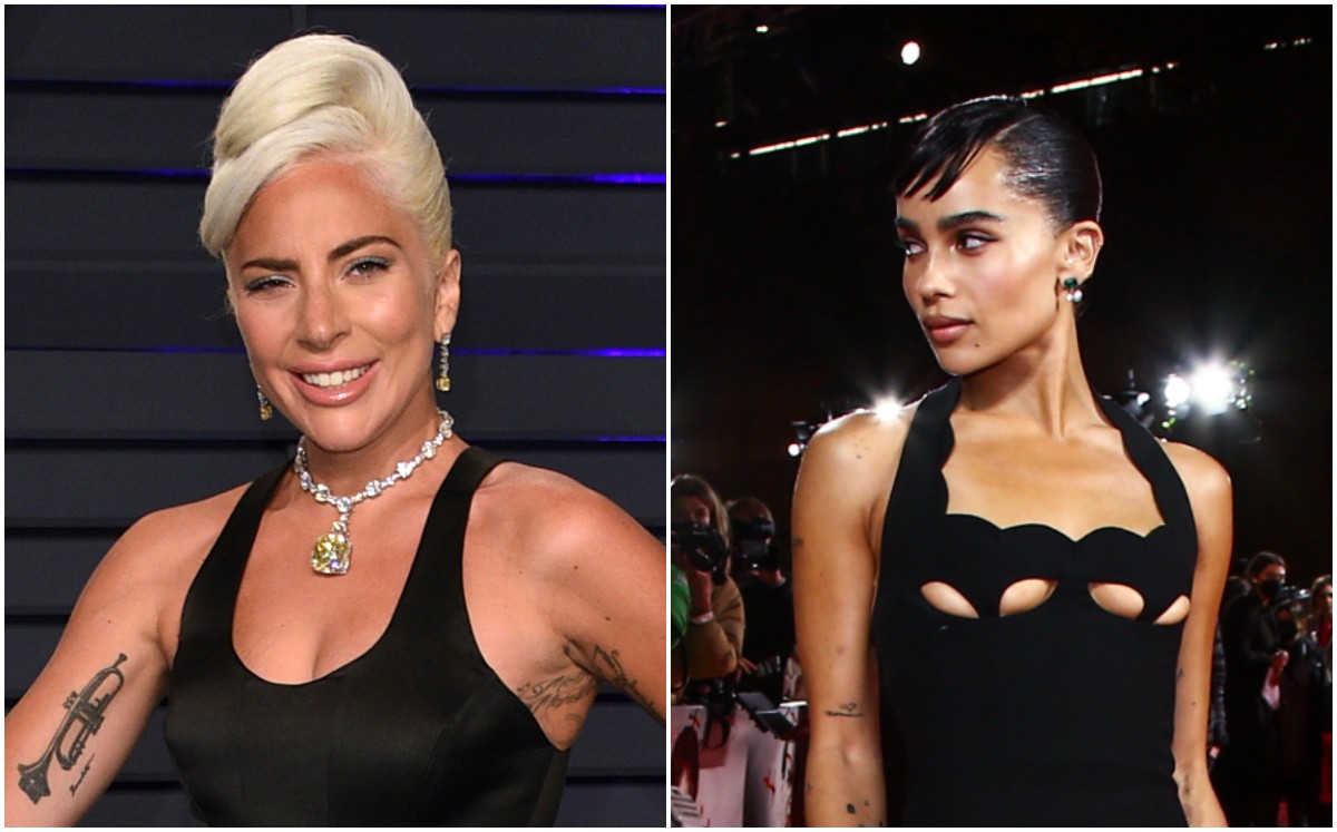 Zoë Kravitz y Lady Gaga serán presentadoras en Premios Oscar 2022 (AP).