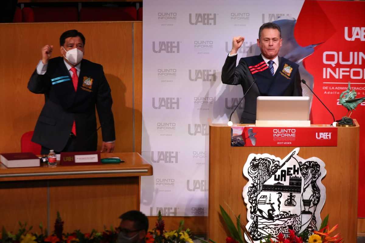 Adolfo Pontigo Loyola, Rector de la UAEH (Jorge Sánhez)