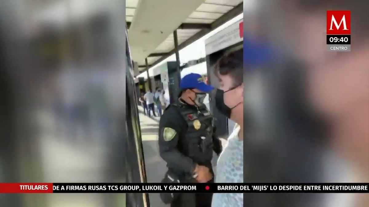 Policía somete y lesiona a sordomudo en estación de metrobús