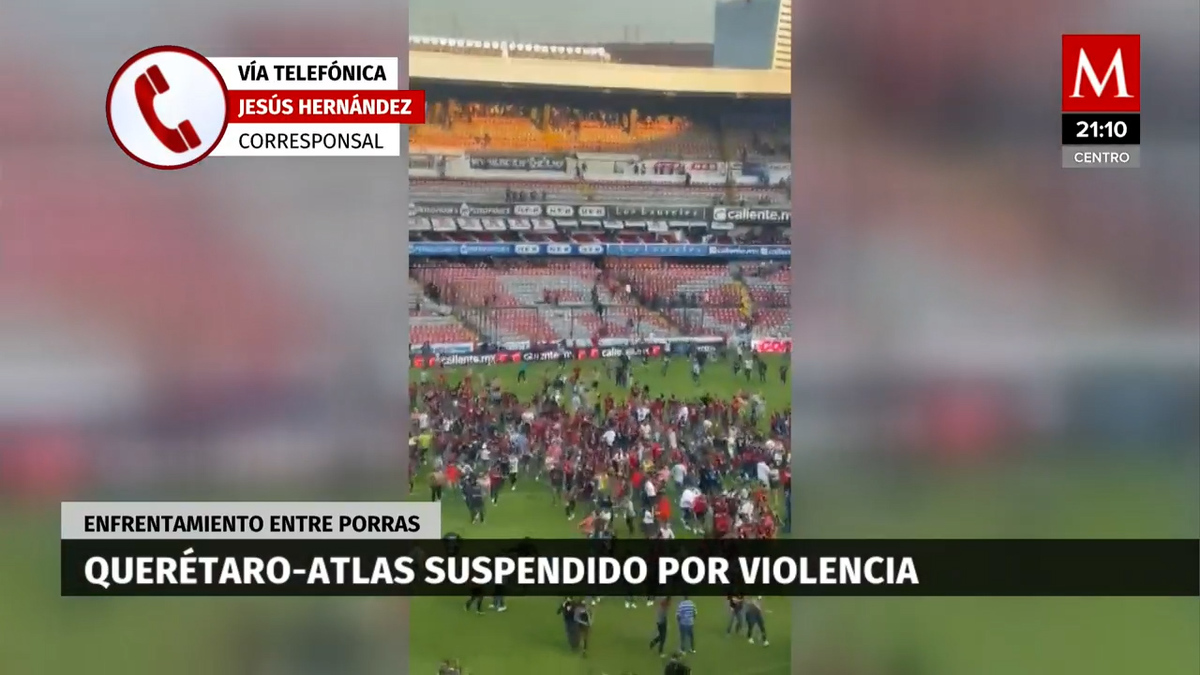 Barras de Querétaro y Atlas, de las más violentas en la Liga MX