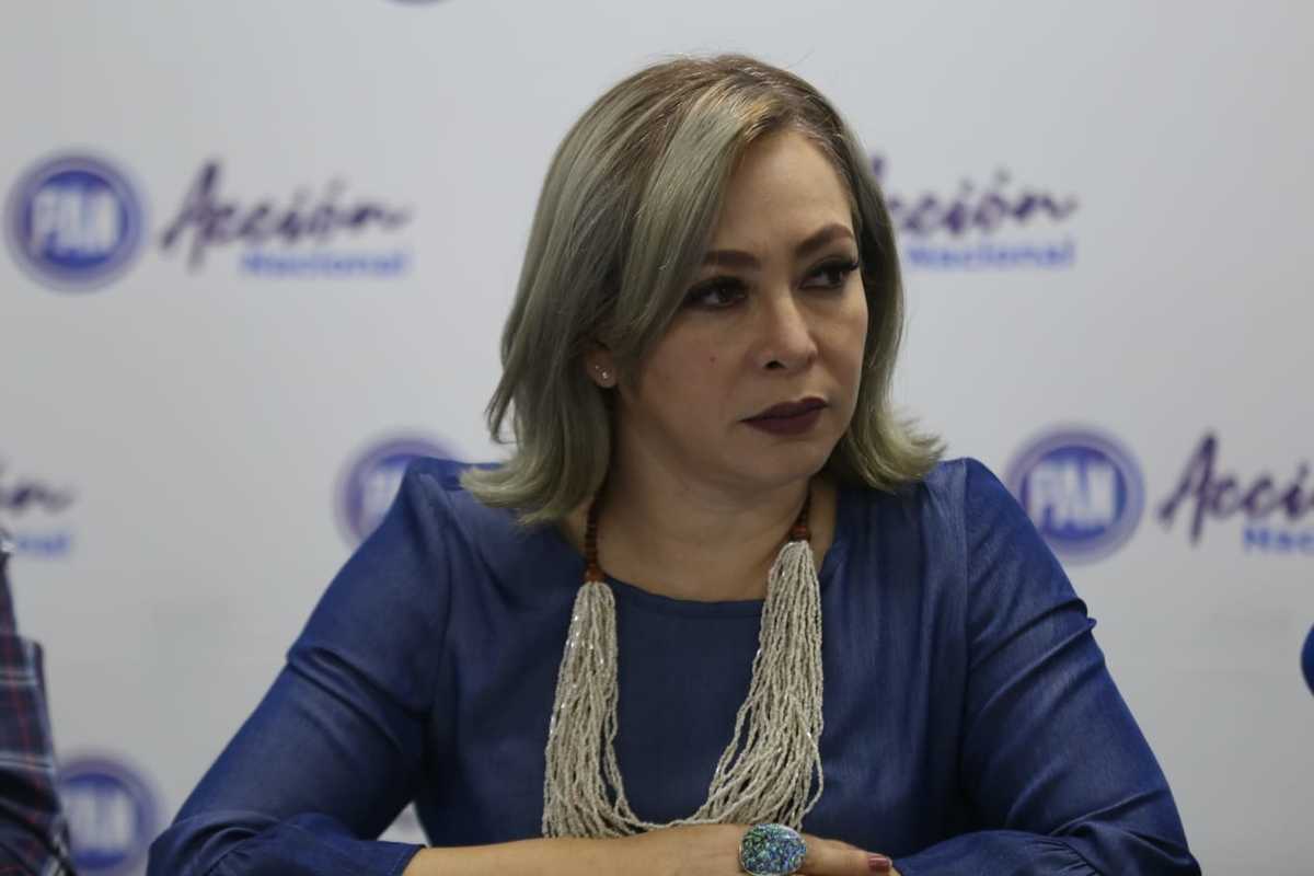 Claudia Lilia Luna, dirigente del PAN en Hidalgo. (Jorge Sánchez)
