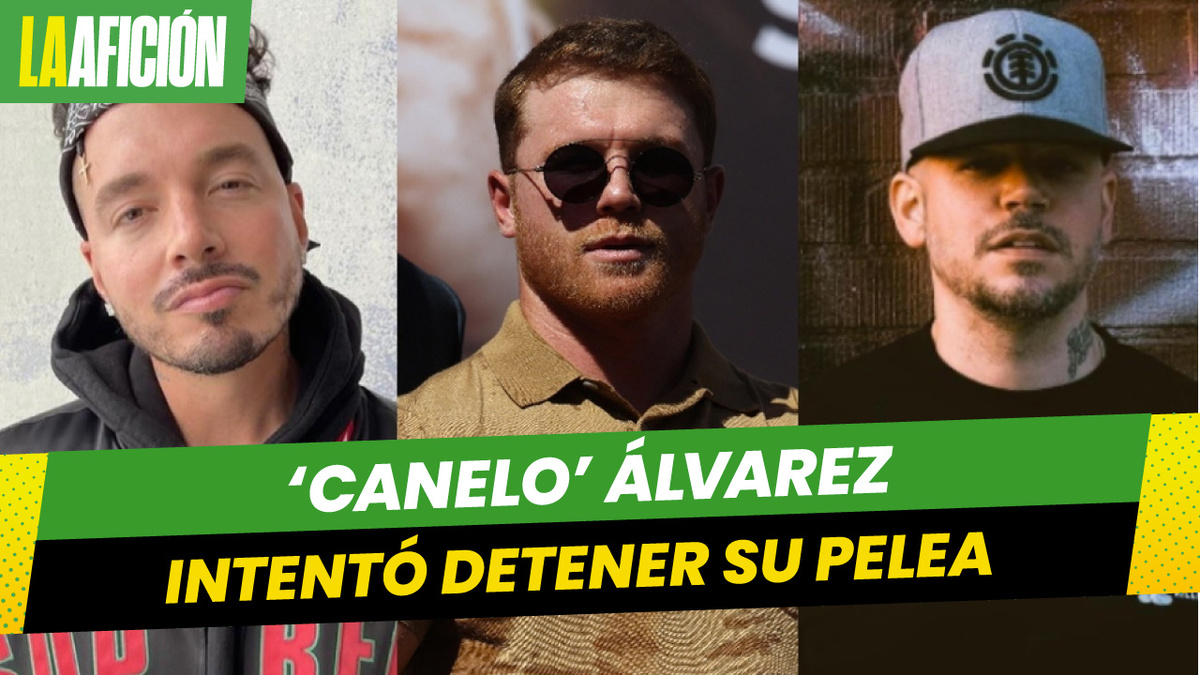 Canelo Álvarez intentó detener la pelea entre J Balvin y Residente