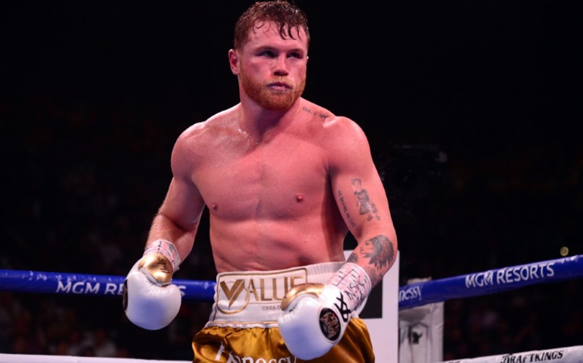 'Canelo' Álvarez reacciona tras riña en el Querétaro vs Atlas en La Corregidora (Reuters)