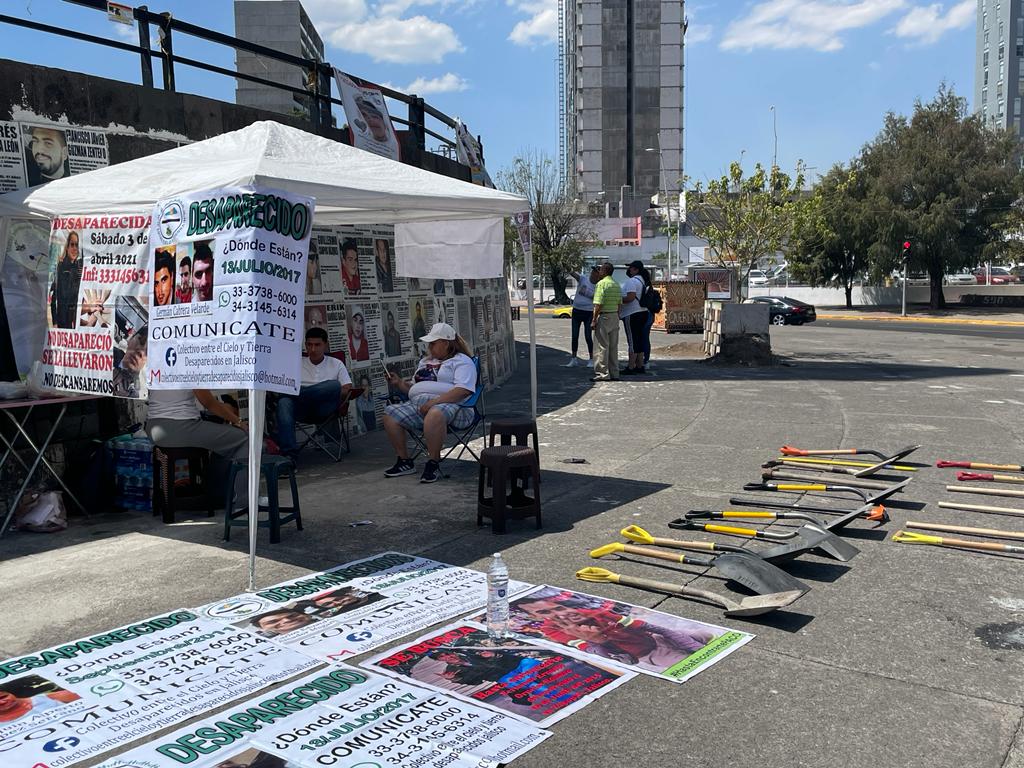 Culmina colecta de insumos a Madres Buscadoras en Glorieta de los Desaparecidos