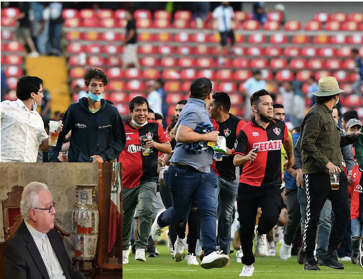 Francisco Robles Ortega, condenó los hechos violentos que se registraron en el partido de Atlas vs Querétaro. (Especial)