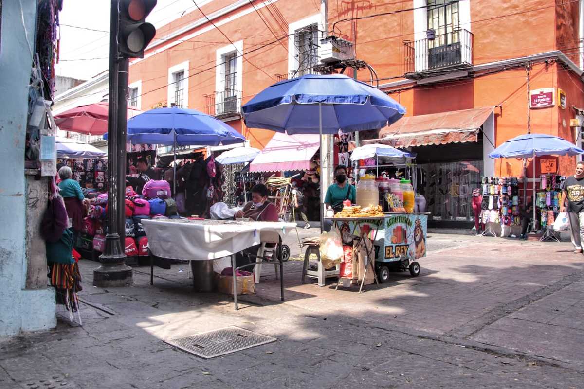 Ambulantes en la 14 Poniente | Melanie Torres